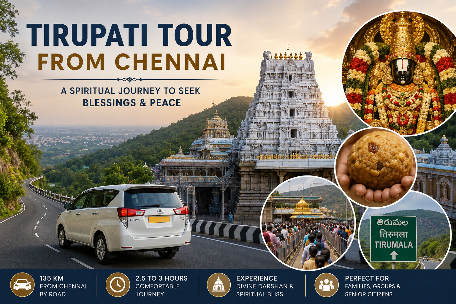 Tirupati Tour from Chennai